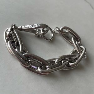Silver Chain Link Bracelet